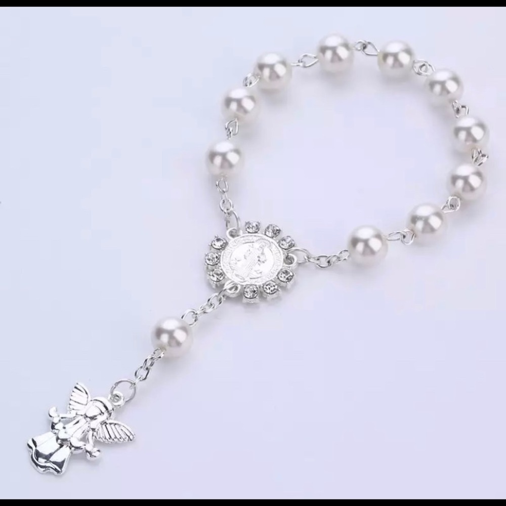 Mini rosary party favours